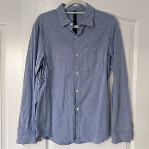 Lululemon Button-Down Shirt – Men’s Small – Blue